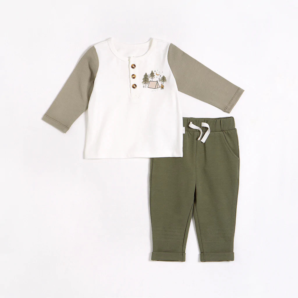 Camping 2 Piece Outfit Set