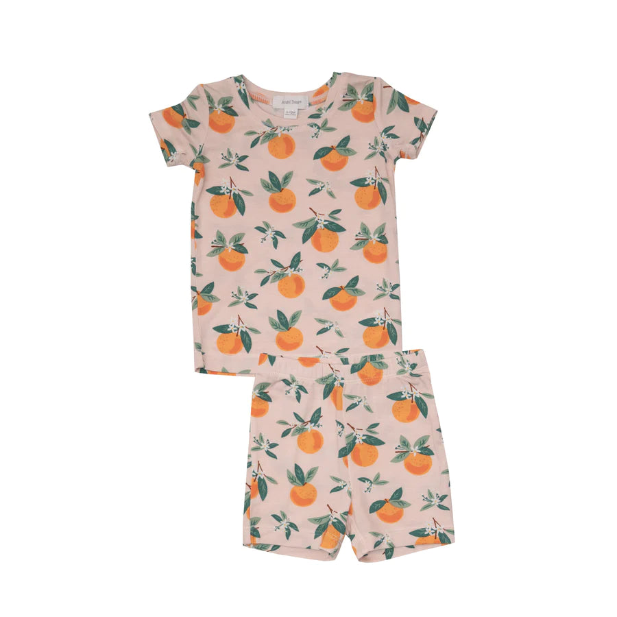 Orange Blossom Shortie PJs