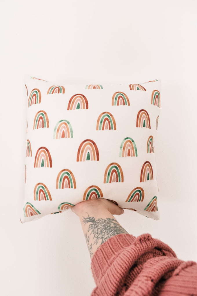 Rainbow Dreams Pillow