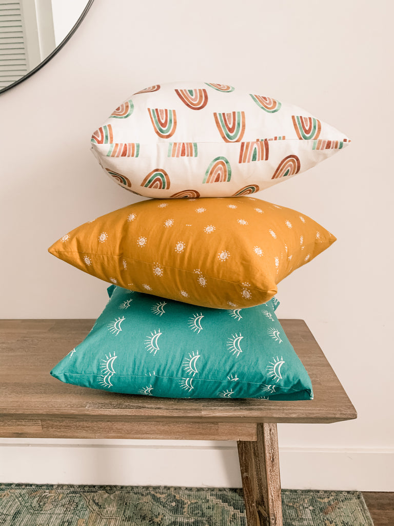 Rainbow Dreams Pillow
