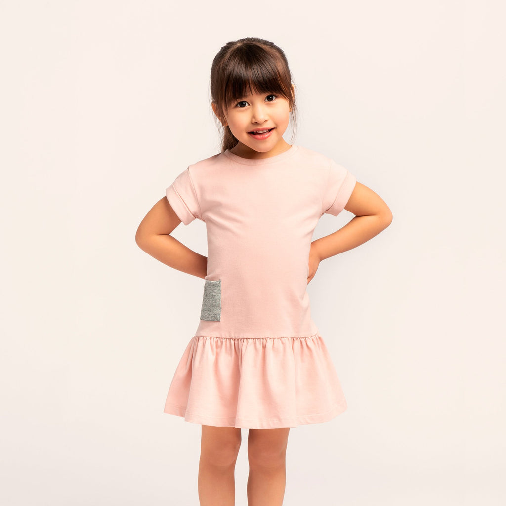 Pink Peplum Dress