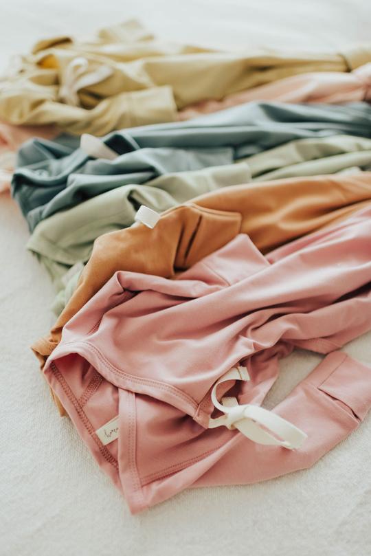 Kimono Gown - Rosewood