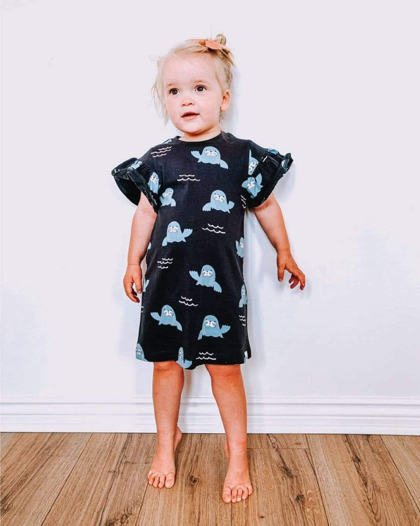 Little Mermaid Baby Ruffle Romper Set – Little Duchess Chic Boutique